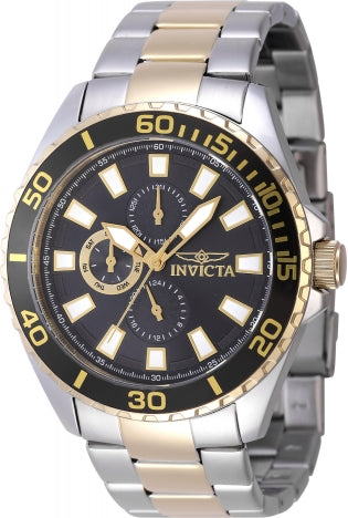 Invicta Pro Diver Mens Watch- 46mm, Gold, Steel